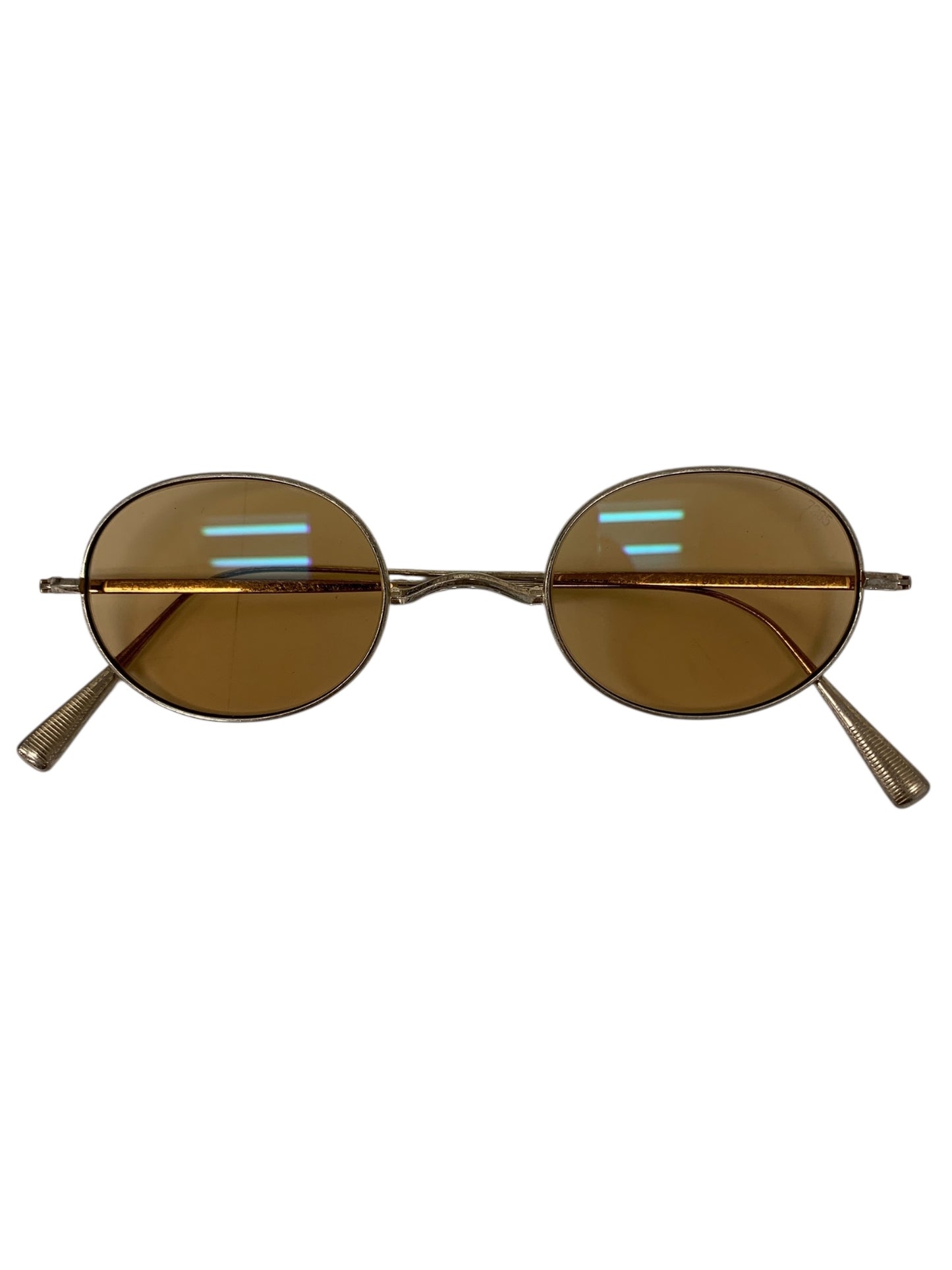 アイヴァン7285 901 c.819 メガネ ゴールド メタルフレーム フルリム ラウンドシェイプ IT7WKYU16O0G