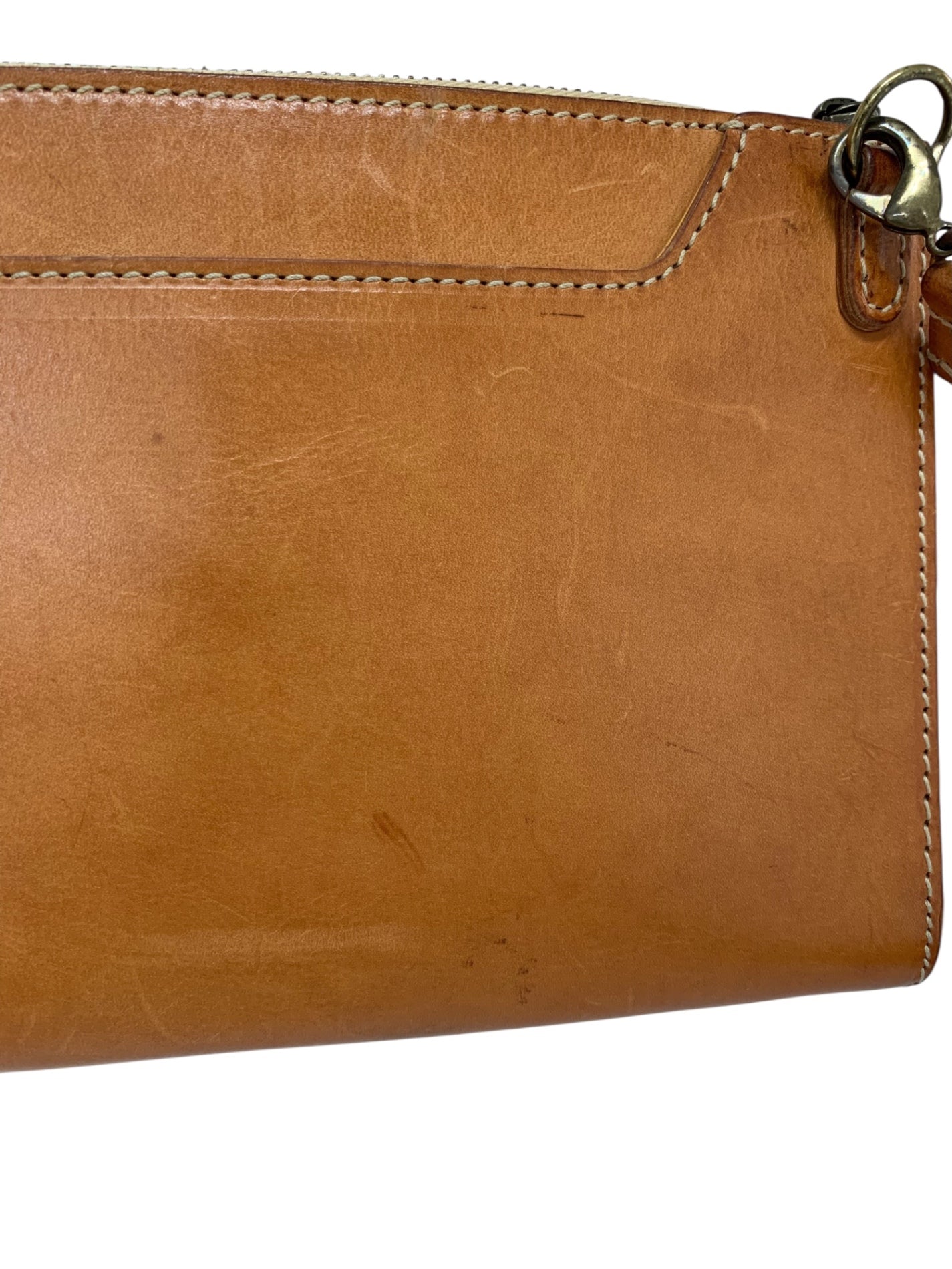 ゲンテン ショルダーバッグ ブラウン レザー フラワー カットワーク ITAVKPV7ZG5K 【SALE】