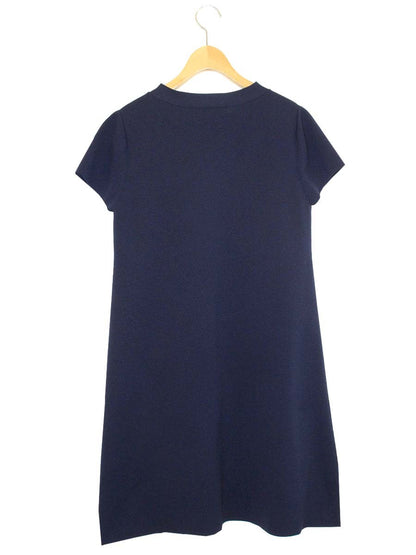 エムズグレイシー Tent Knit One-piece 918341 ワンピース 40 ネイビー ニット ITENKFTUXPYI