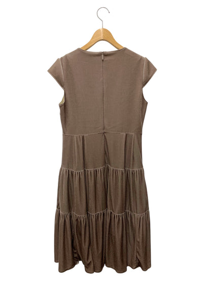 ルネ Velour Dress 5346010 ワンピース 36 ブラウン ベロア ITASWFEKHF6O 【SALE】