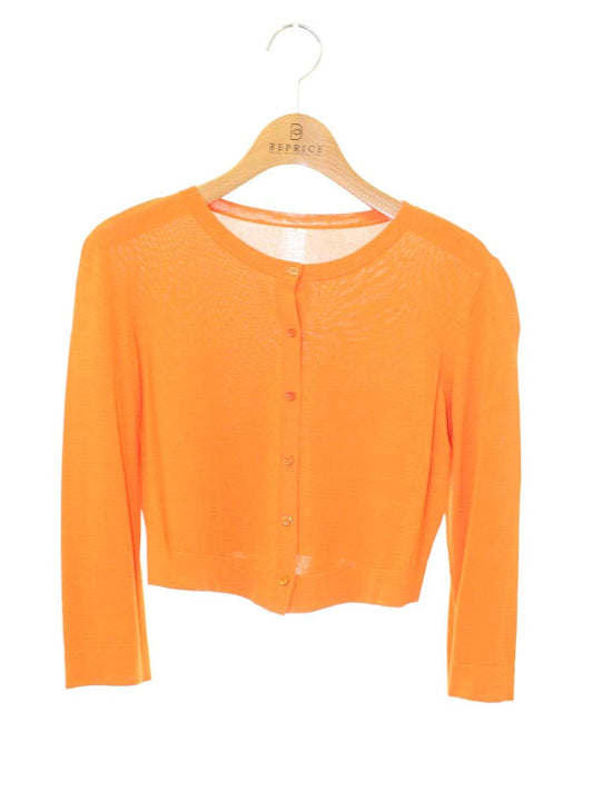 フォクシーニューヨーク Cardigan Upper Standard 32821 カーディガン 38 オレンジ レーヨン混 ITNGNC8J3C3W
