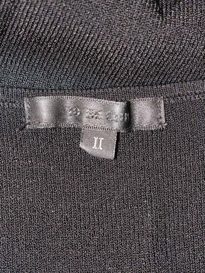 トゥービーシック W5N15-348-09 ニット 2 ブラック フラワーモチーフ ビジュー IT8SGHOXKN4K