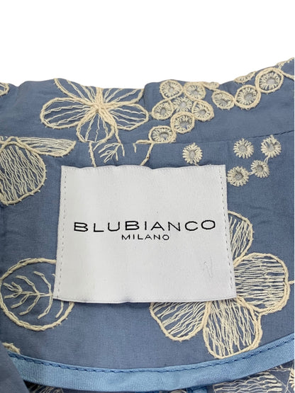 ブルービアンコ カットワーク刺繍ジャケット 0500309 9 ブルー 25SS レリアン ITNP1BPXCMXG