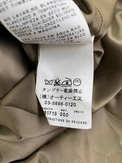 マックスマーラステュディオ 60861713 コート 36 グレージュ フード付き アンゴラ混 IT7M5DKCABNK