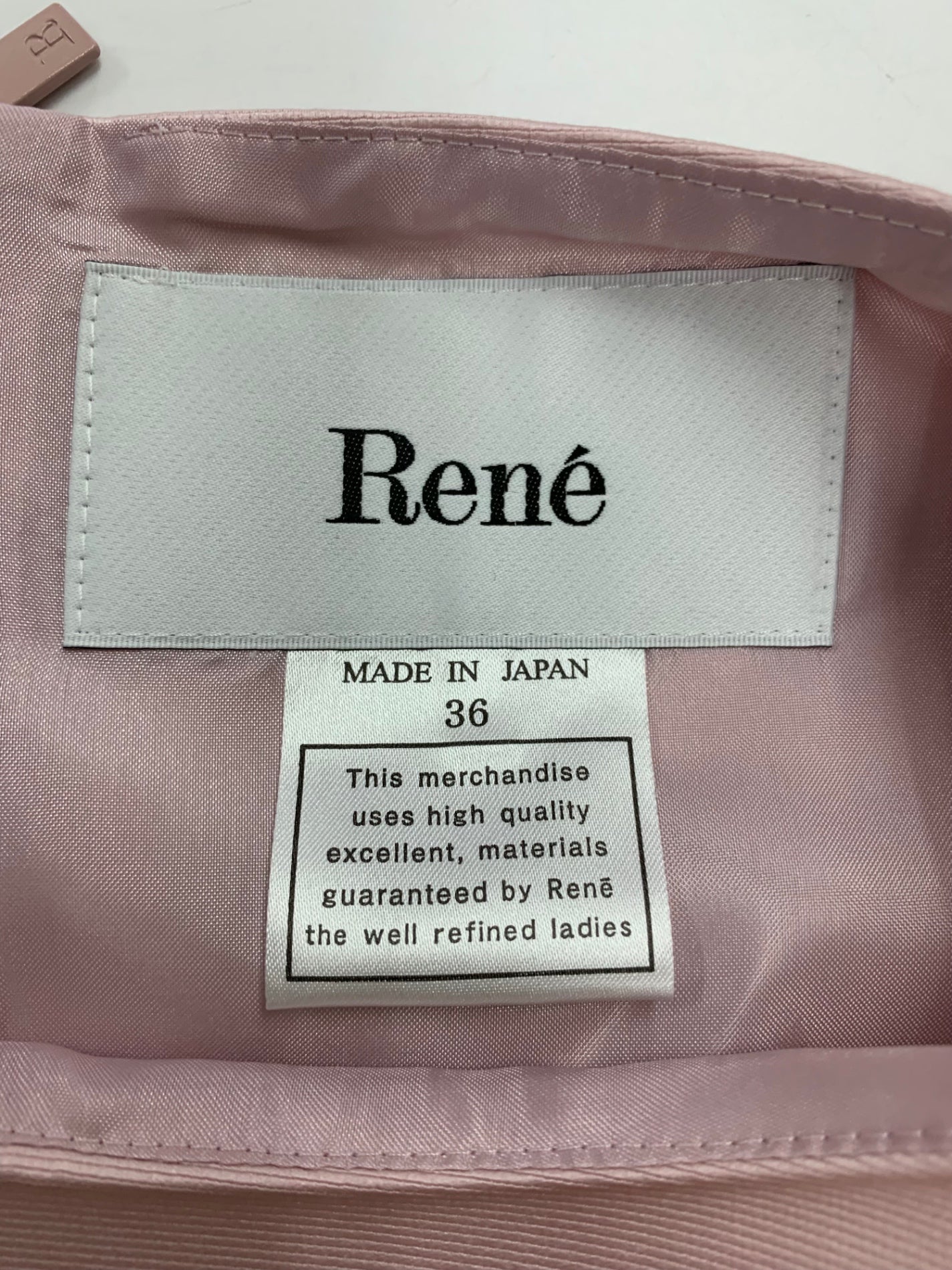 ルネ Dress Audrey 6516600 ワンピース 36 ピンク 大人百花春号掲載 ITT3K9A4S9CH