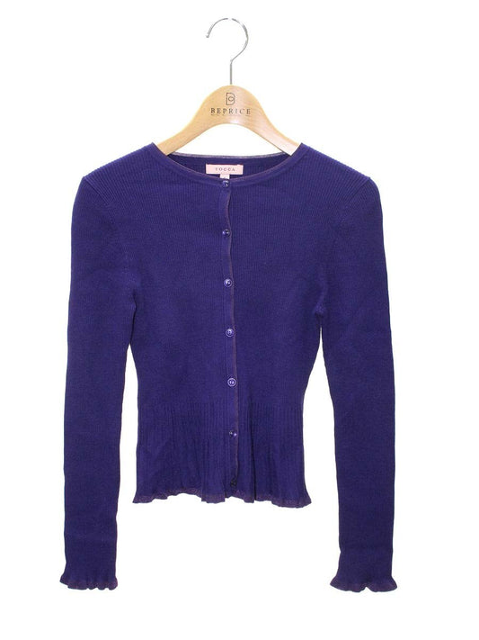 トッカ 【洗える】RESONATE カーディガン KRTOCA0231 S パープル ITOJHR86D4UV