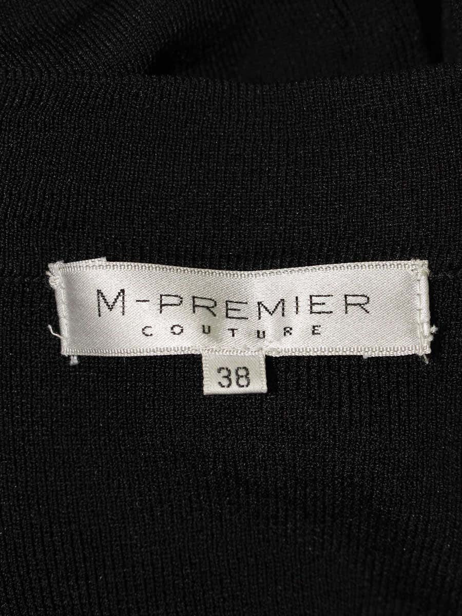 エムプルミエクチュール F718-003 カーディガン ボレロ 38 ブラック ITBS594EW7XU