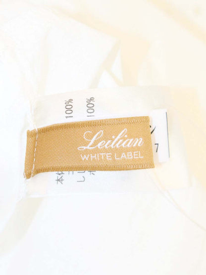 レリアン WHITE LABEL JS-0402586 チュニックブラウス 11 ホワイト カットワーク ITPET6QZF08S