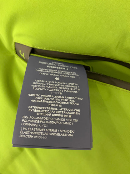 ヘルノ LAMINAR PI00225DL 12590S/D 7250 ダウンジャケット 46 グリーン ゴアテックス ウィンドストッパーコート ITM2RJZ75SO4 【SALE】