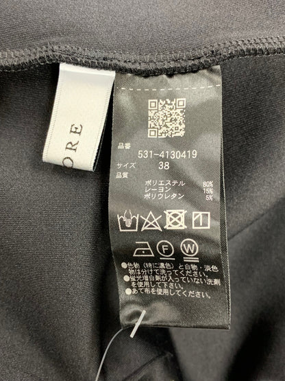 アドーア エアーダンボールパンツ 531-4130419 38 ブラック ITVZE9F0G8I3