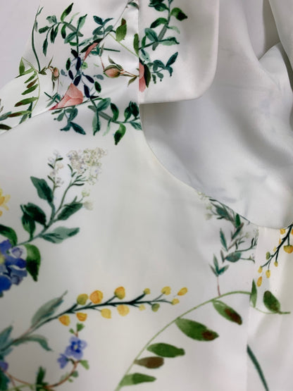 フォクシーニューヨーク Primavera Dress プリマヴェーラ 44421 ワンピース 40 ホワイト ITDWZLKA8DQI