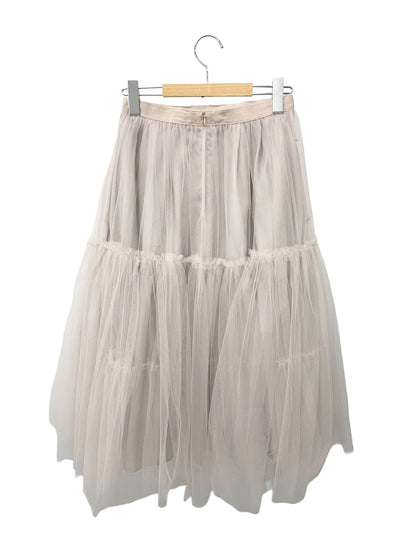 フォクシーブティック Skirt Annette 42134 チュールスカート 38 ベージュ 2022年増産品 IT8HFTQ2EVMZ