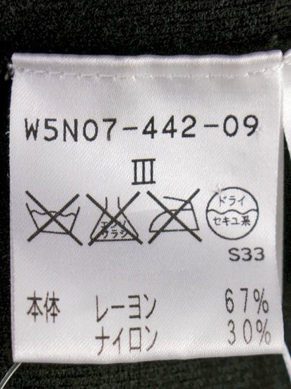 トゥービーシック W5N07-442-09 ニット 3 ブラック 3連リボン ボートネック IT9EVINZT7IW