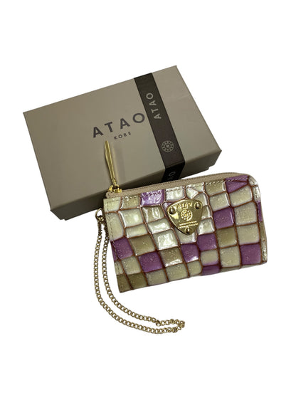 アタオ ベル・ヴィトロ キーケース マルチカラー アースラベンダー +ミニ財布 ITMXZP8H78X4