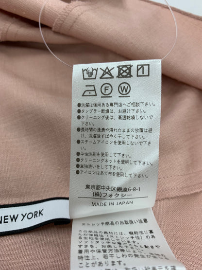 フォクシーニューヨーク Top Flounce Petal 45277 ブラウス 38 ピンク ITEPIRZXXEBQ