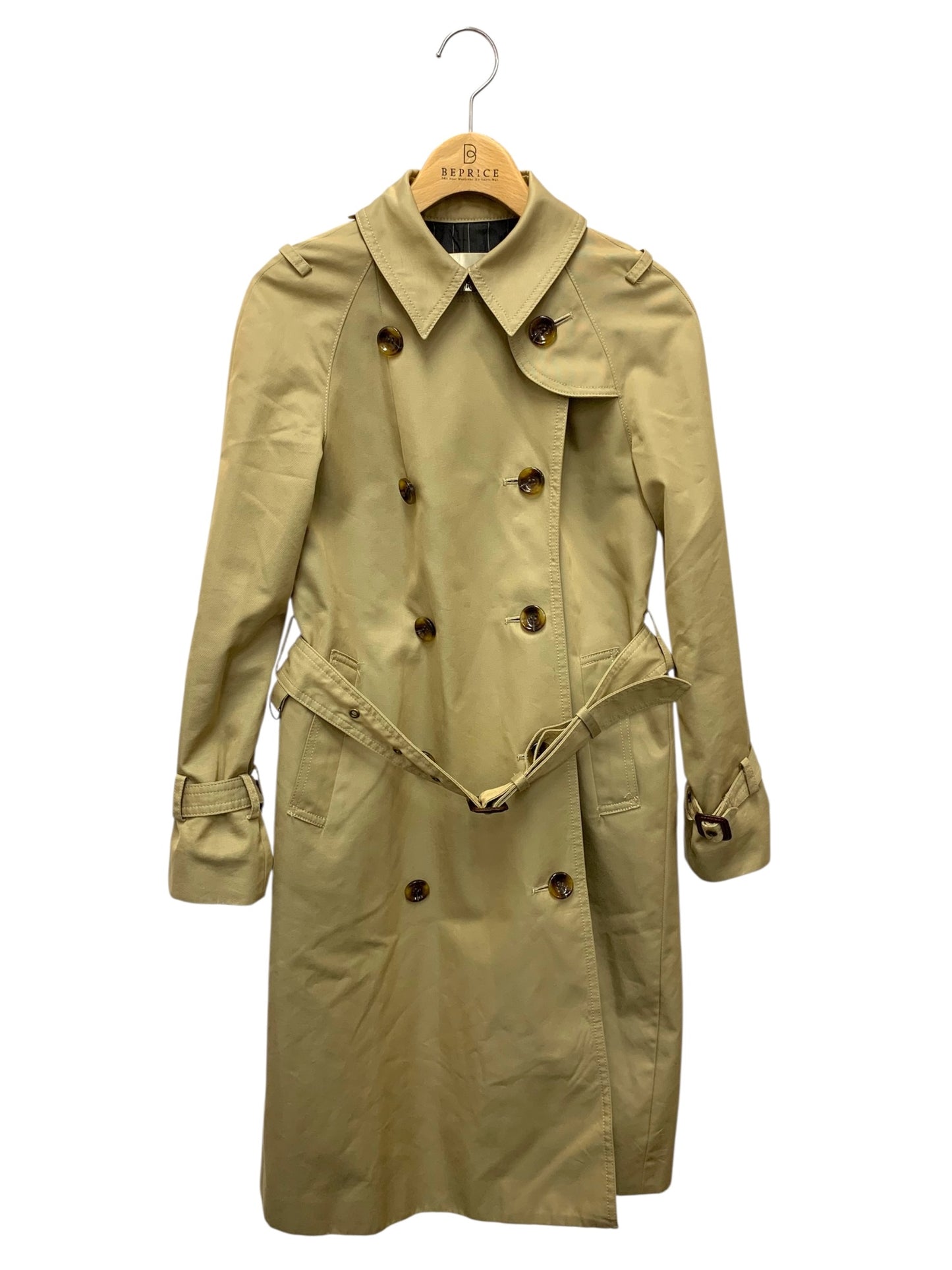 アパルトモン 15-020-560-0048-3-0 トレンチコート 36 ベージュ タカヒロマツシタ ITOOA3HXX28M 【SALE】