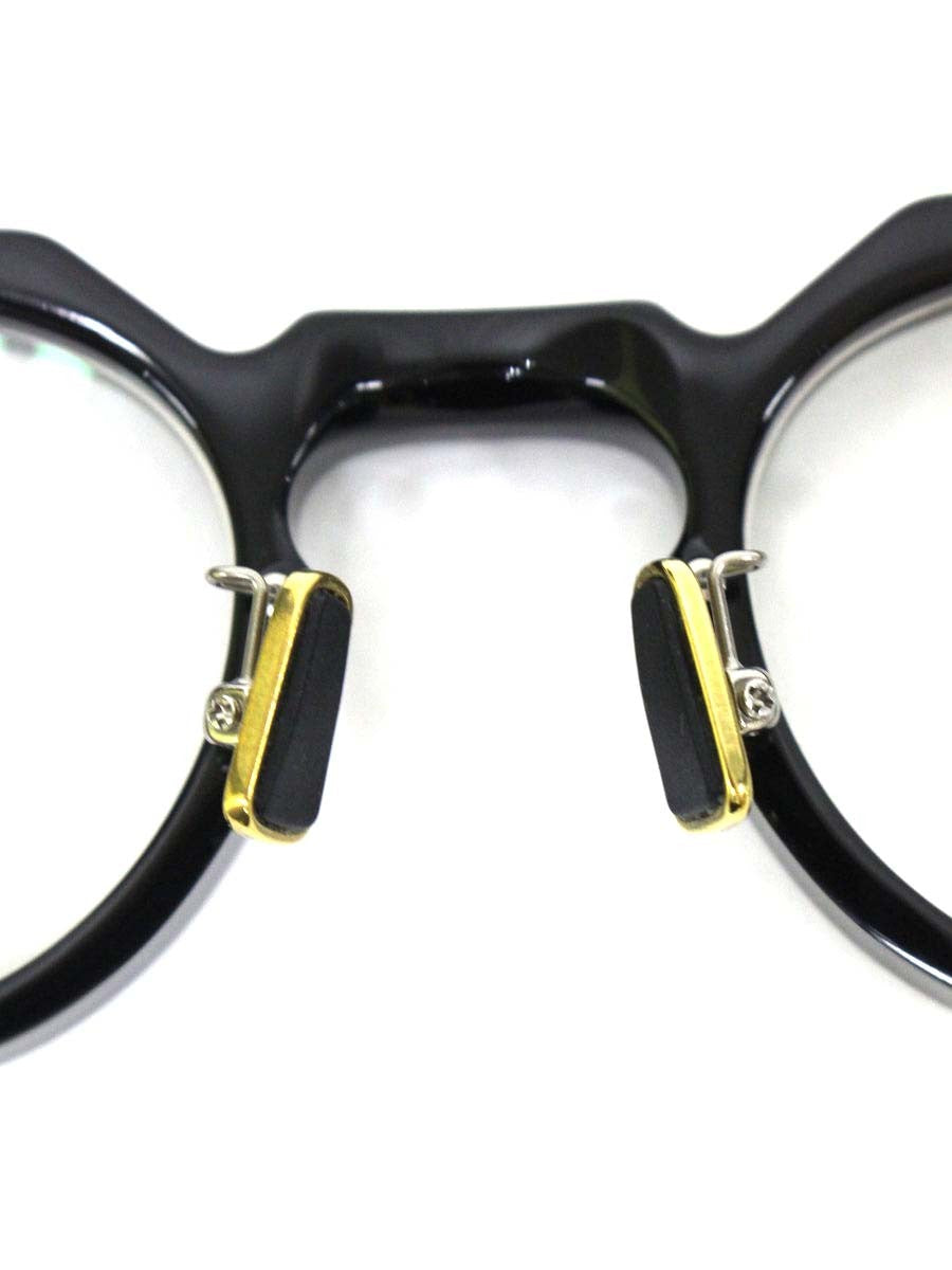セレクタ 87-5024-2 メガネ ブラック クラウンパント セルフレーム フルリム IT8KMP0N4YP4