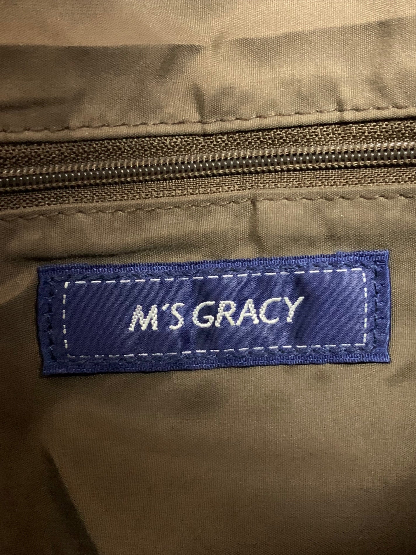 エムズグレイシー 194103 トートバッグ ネイビー リボン ITXTFVV2X9QG