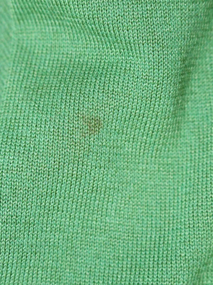 ルネ 5222110A カーディガン 38 グリーン フェイクパール フラワー 刺繡 IT9RY6KIN2M3 【SALE】