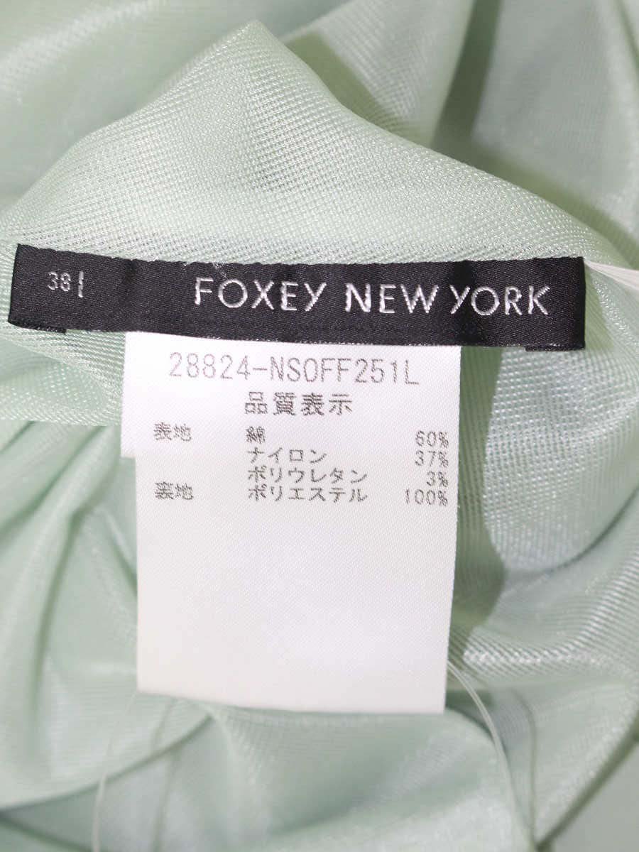 フォクシーニューヨーク マロンワンピース 28824 ワンピース 38 グリーン IT4RIMS7MEQ0