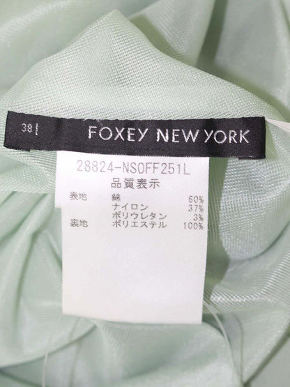 フォクシーニューヨーク マロンワンピース 28824 ワンピース 38 グリーン IT4RIMS7MEQ0