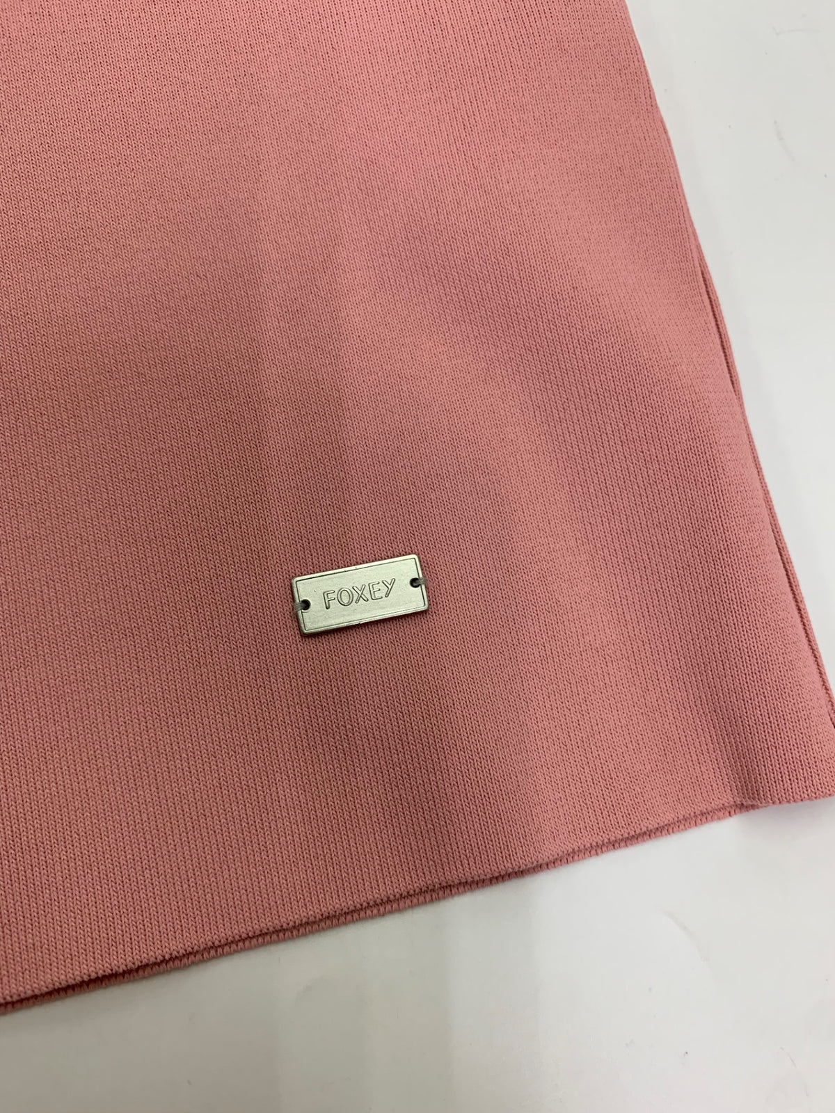 フォクシーブティック Knit Top Elegant Square 37943 ニットセーター 38 ピンク 2023年増産品 ITOBJZ91YYGO