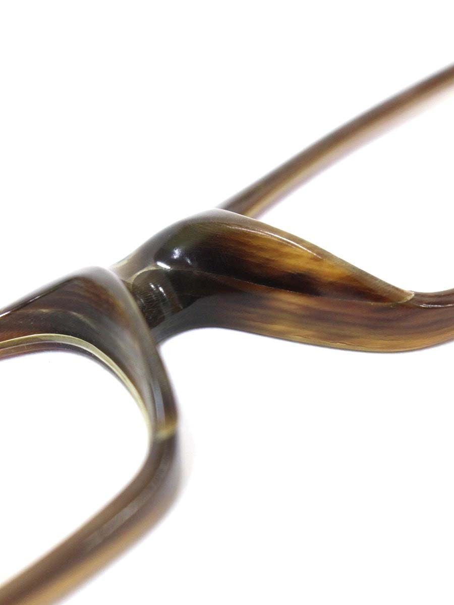 フロイデンハウス 2601-J 17p メガネ オリーブブラウン バッファローホーン フルリム オーバル ITBDRDJZL97T 【SALE】