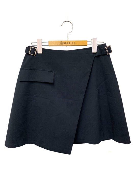 アディアム Hari Skirt 44287 スカート 2 ネイビー 巻き ラップ ITF4KHZ94DX4