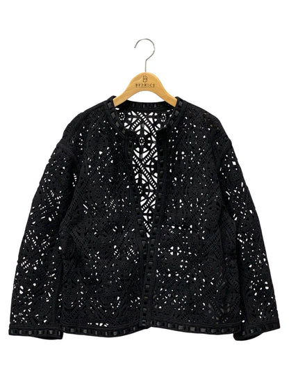 ボールジー サークルモチーフエンブロイダリー クルーネックジャケット 11-07-41-07004 36 ブラック 23SS ITNZSFJ40YC6