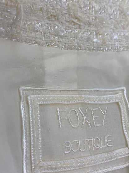 フォクシーブティック JACKET "SNOWFLAKE" 41308 ジャケット 40 ホワイト IT6NRY70QUUS
