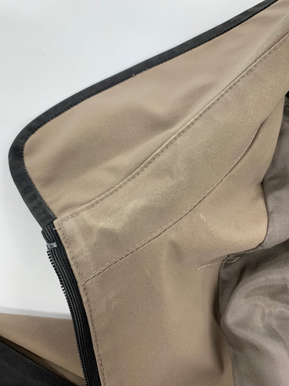 エムズグレイシー 529502 コート 38 ブラウン カメリア Wジップ ウエストリボン ITY52JH4IJPQ