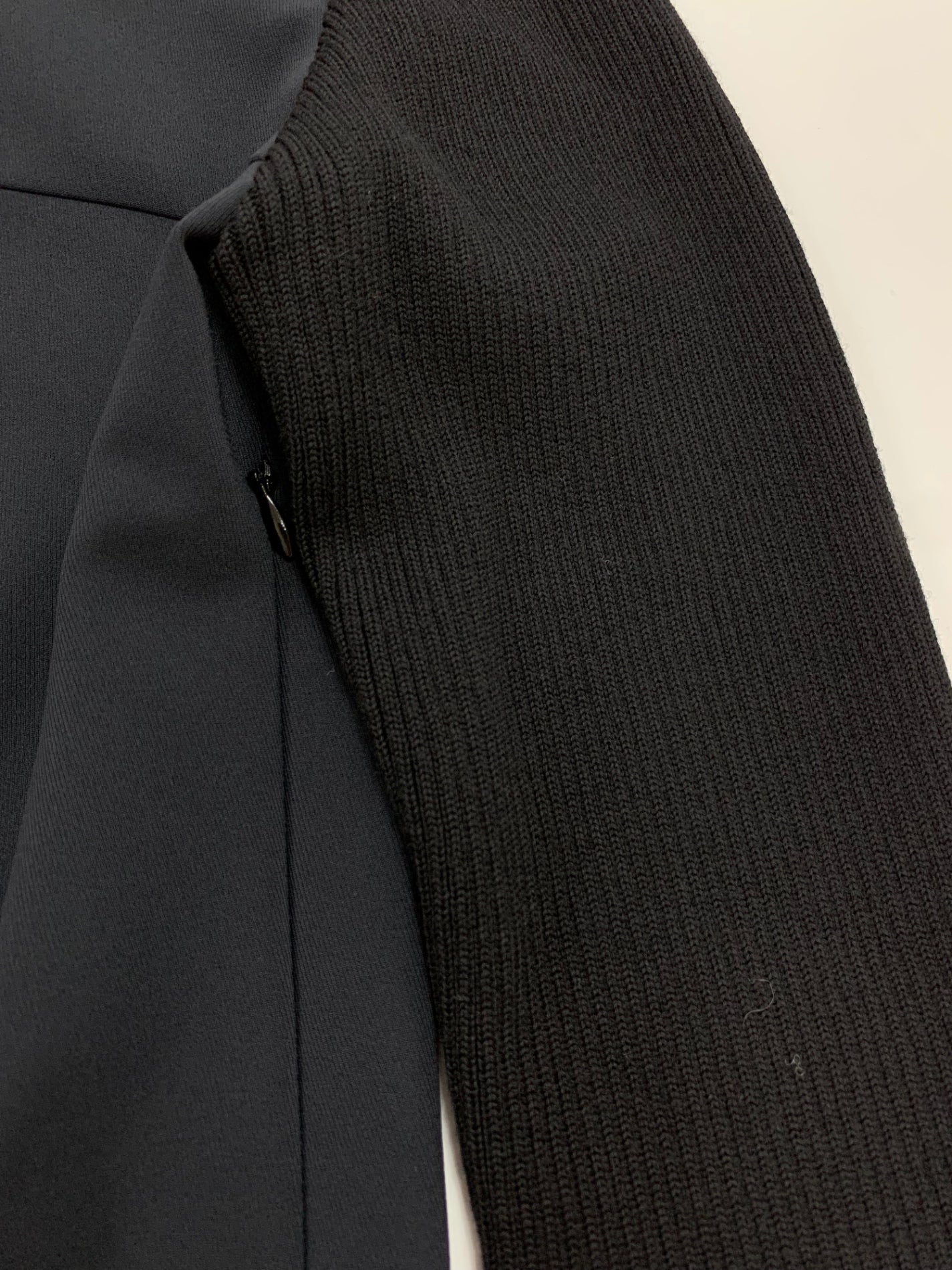 フォクシーニューヨーク 34652 ワンピース 38 ネイビー タートルネック ニット ITAVHR20SD20