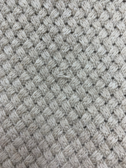 フォクシーブティック Knit Jacket Cashmere Zip 34527 カーディガン 38 ベージュ チンチラファー ITSO8AMMR1SX