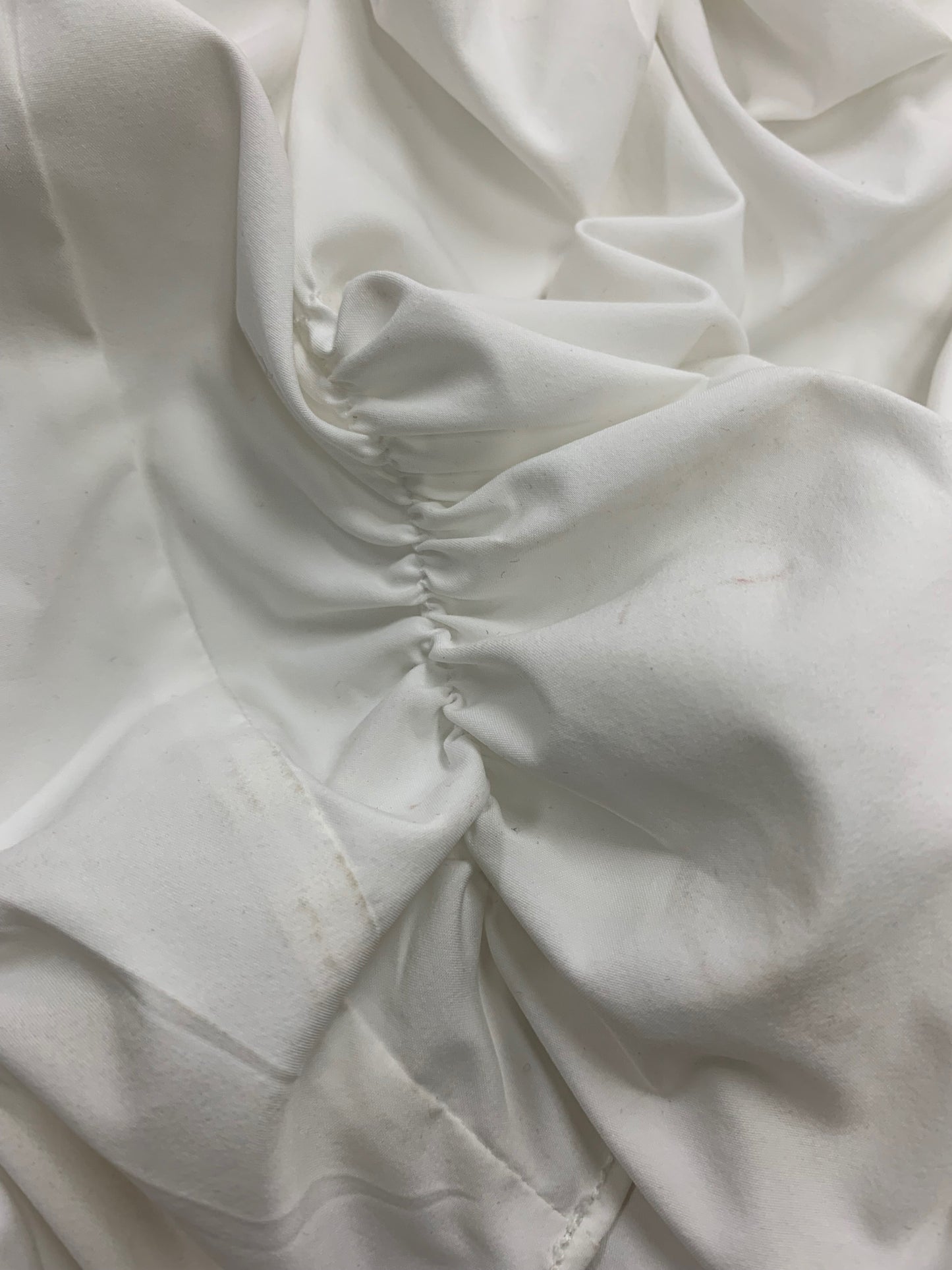 エムズグレイシー 515331 チュニック 38 ホワイト フレア リボン IT5SPOA655D4