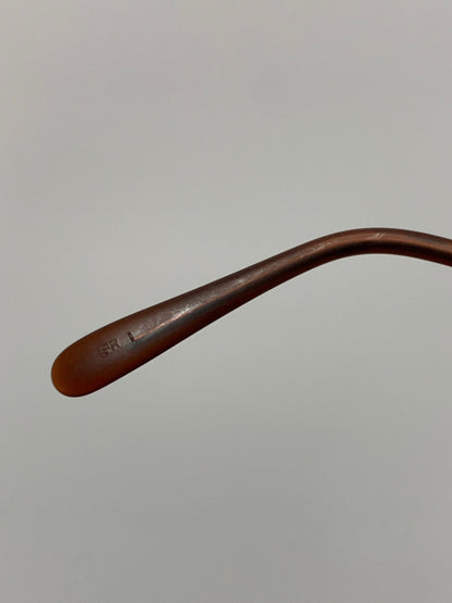 モスキーノ 眼鏡 ブラウン MO5814 ロゴ入り ITGCMOAMHSBB 【SALE】