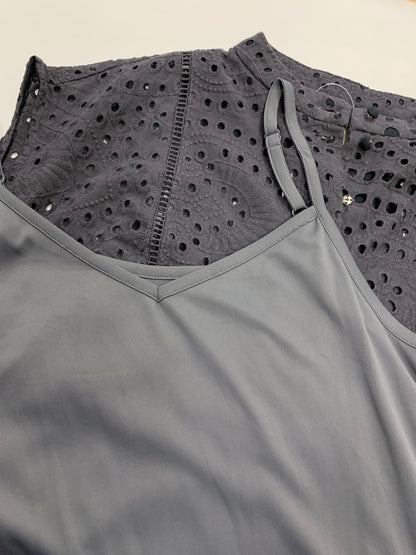 アメリ 02110560900 ワンピース M チャコール レース IT6A19S671RZ