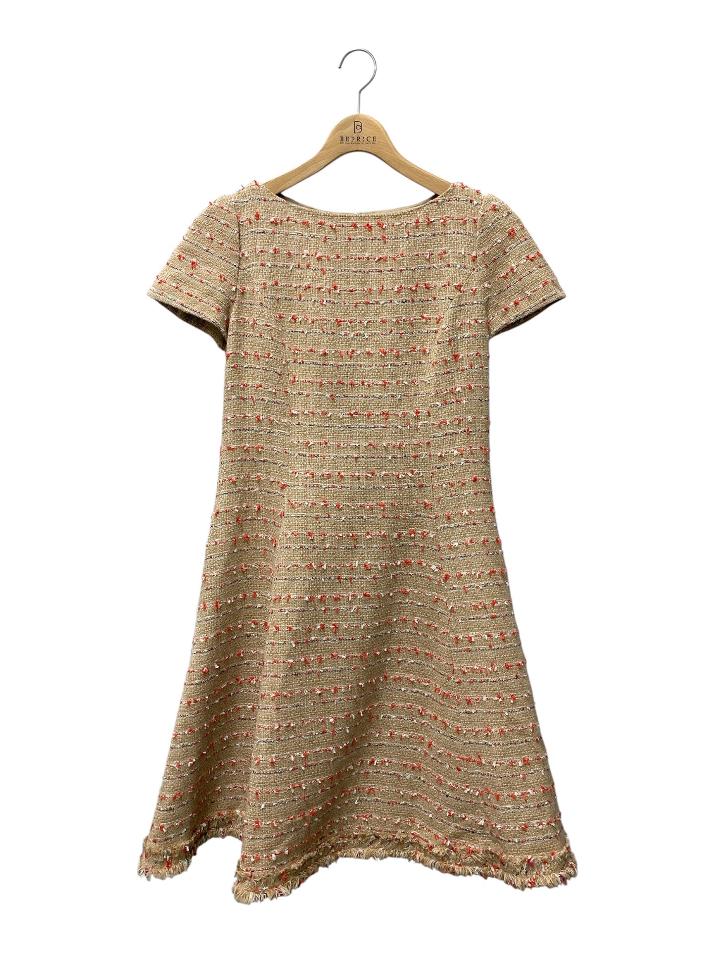 フォクシーブティック Dress 38201 ワンピース 42 ベージュ SP品 ITX63KT8J4E0