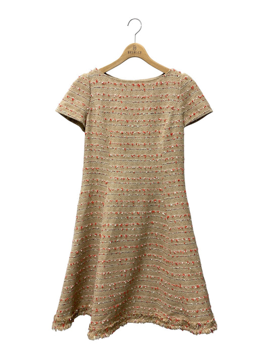 フォクシーブティック Dress 38201 ワンピース 42 ベージュ SP品 ITX63KT8J4E0