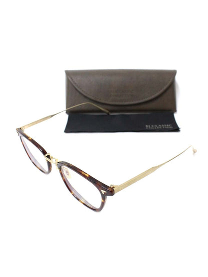 BJクラシックコレクション COM-554 メガネ ブラウン/ゴールド ウエリントン COMBI ITBDVGP51H15