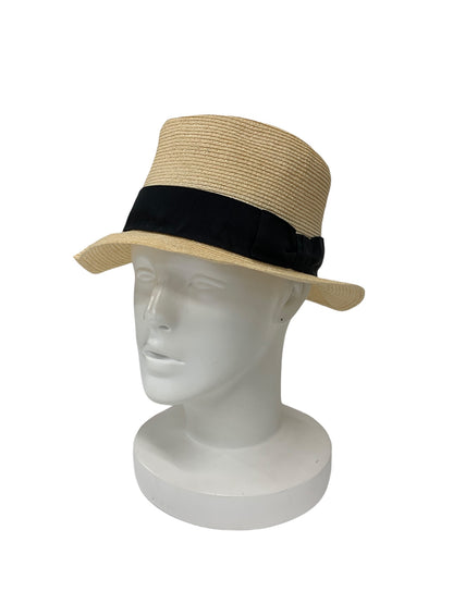 フォクシーブティック ストローハット ベージュ リボン ITB3ZGK4I0N4