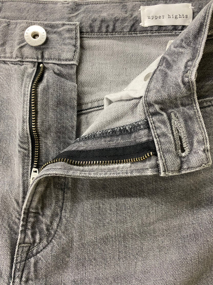 アッパーハイツ THE TAYLOR CROP 18B211402SDD デニムパンツ 26 グレー カットオフ ITFNLUR2JRNV