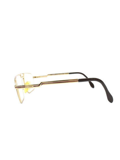 カザール MOD744 メガネ ゴールド メタルフレーム スクエア IT91PG2HDJ38