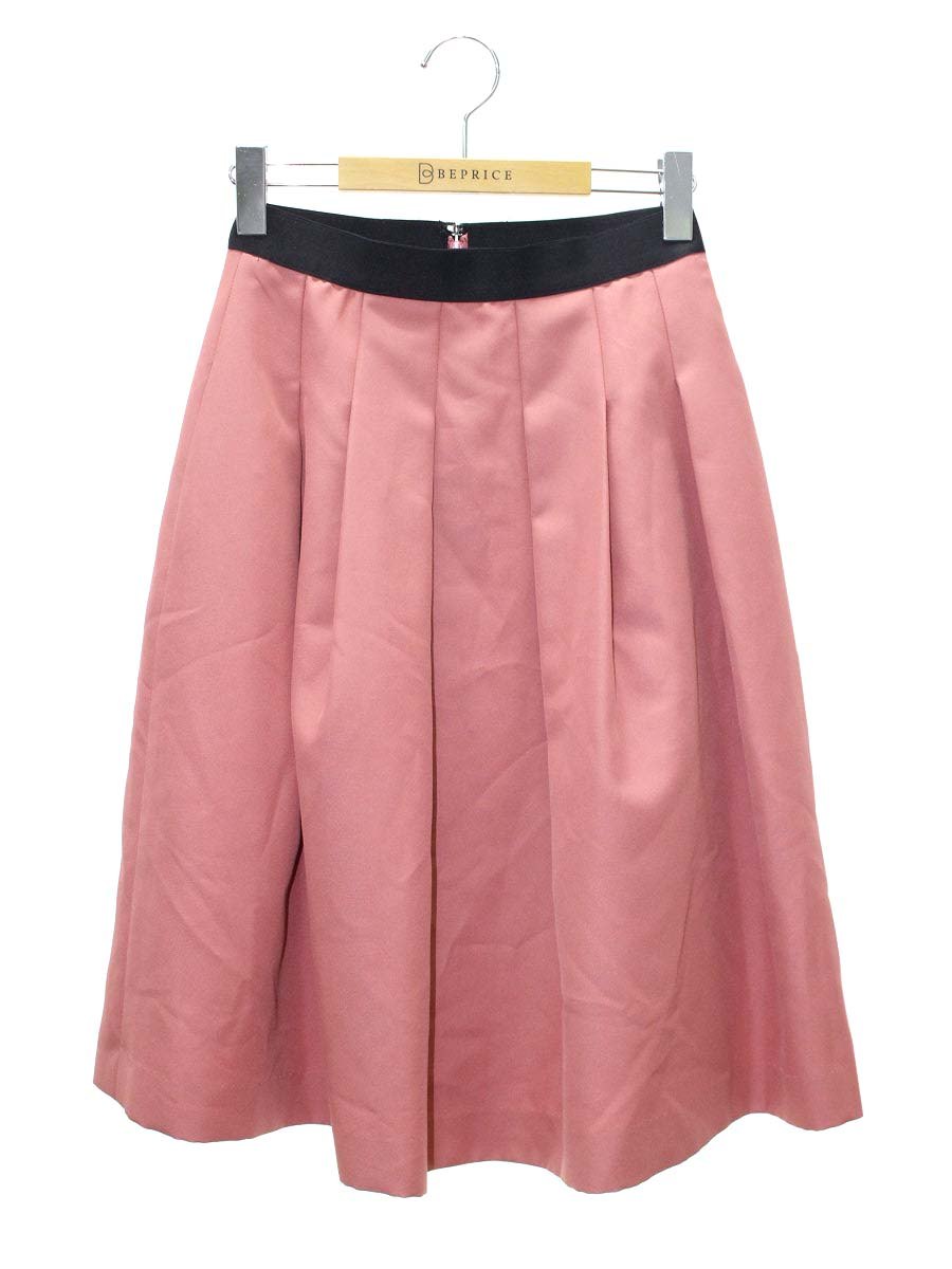 エムズグレイシー 817705 スカート 40 ピンク タック フレア ITOXE0YAOBDM
