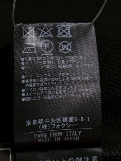 フォクシーブティック Braided Trim 36793 カーディガン 40 ブラック ITAAPYTGIWXK