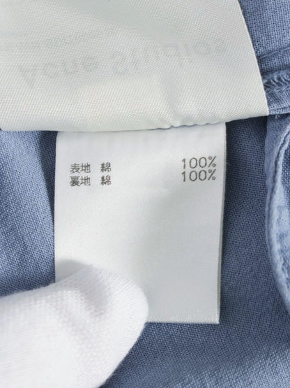 アクネストゥディオズ 2091070 ジャケット 36 ブルー ダメージ加工 IT6XGKFSC6VF