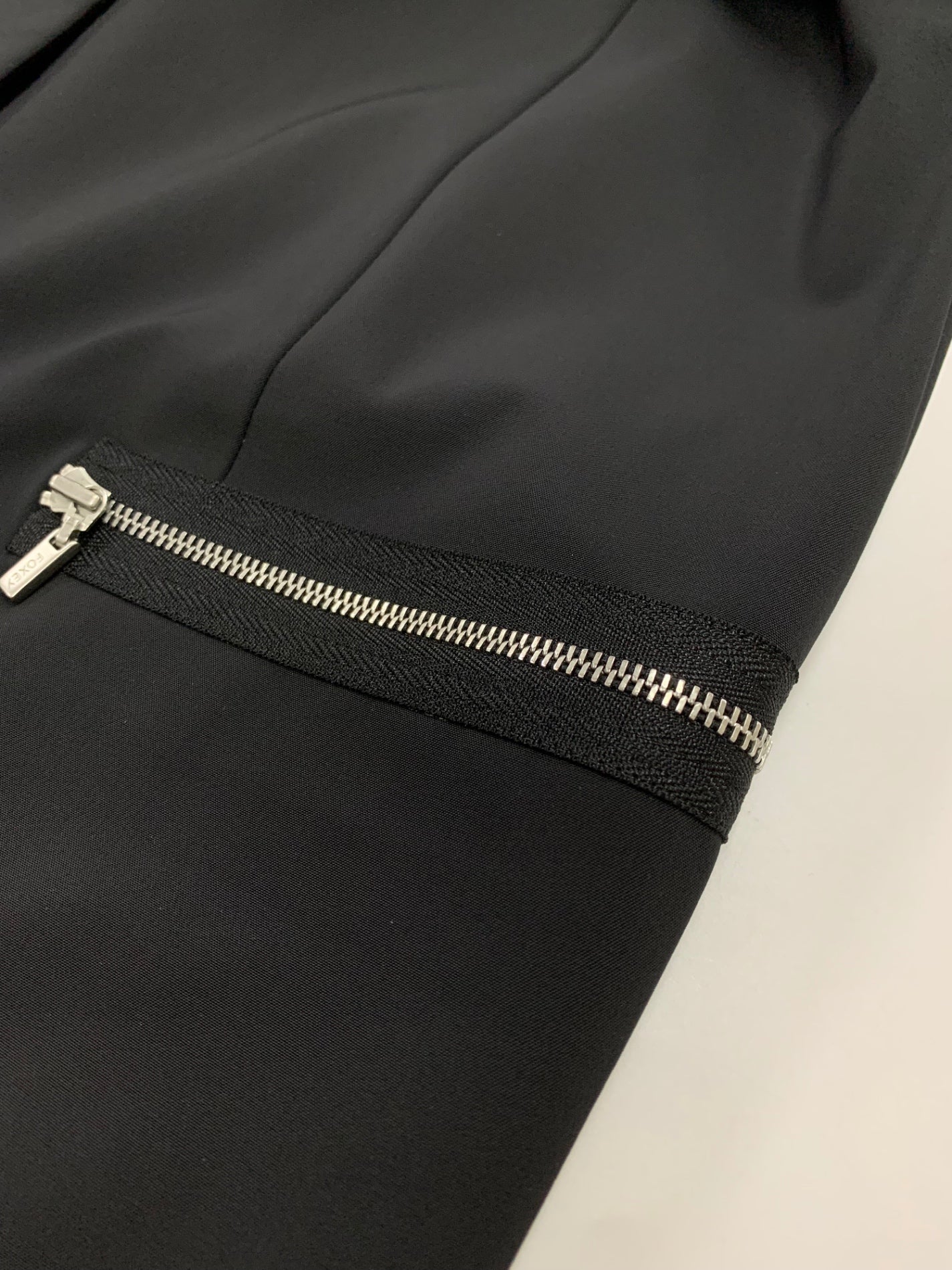 フォクシーニューヨーク Cort 36145 スプリングコート 40 ブラック ITGTVBNLOJD2