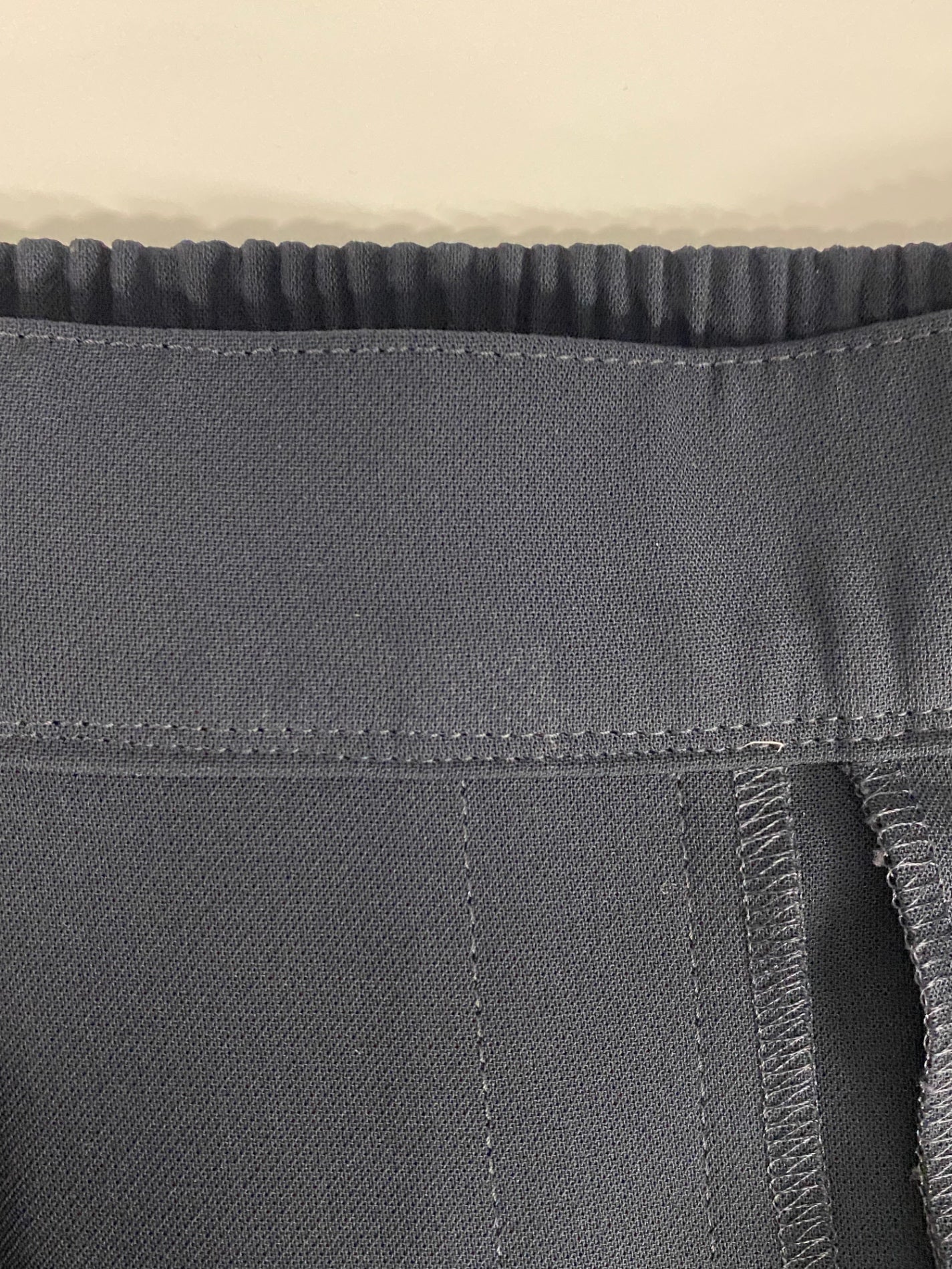 エムズグレイシー 016504 パンツ 38 ネイビー サイドリボン ITNC99YSBCBA 【SALE】