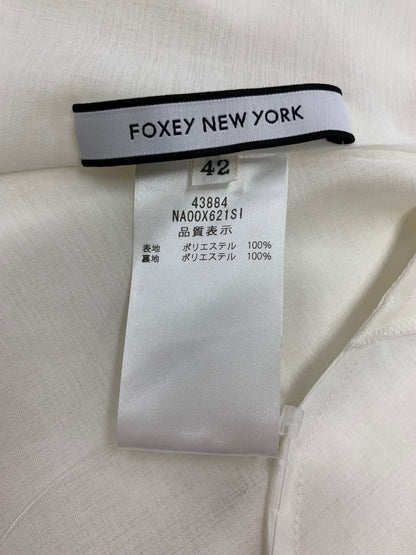 フォクシーニューヨーク Dress Degas 43884 ワンピース 42 ホワイト ITRB3R97OIBW