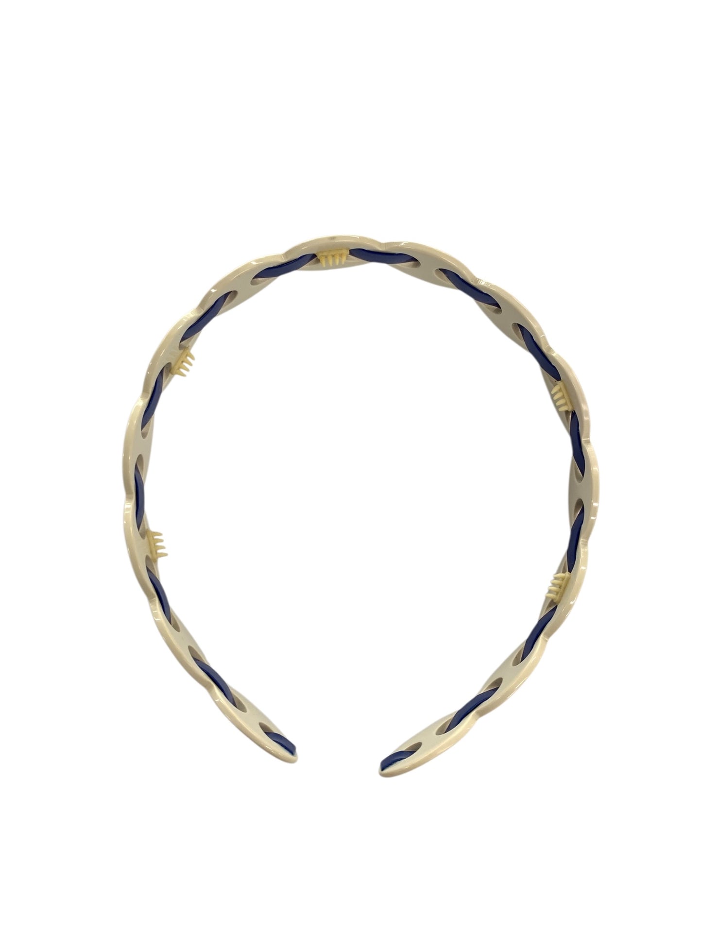 アッカ カチューシャ ホワイト ブルーライン ITACPY1XGD0G 【SALE】