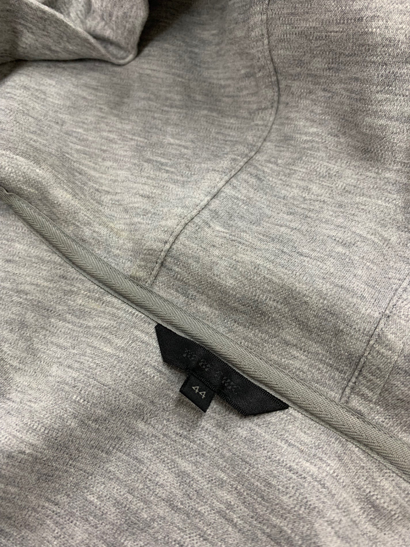 トゥービーシック W7E04-328-07 パーカー 44 グレー ジップアップ ビジュー IT1GDWUXJVKK